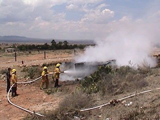 FUEGO CAMPO 01  VERTEDERO